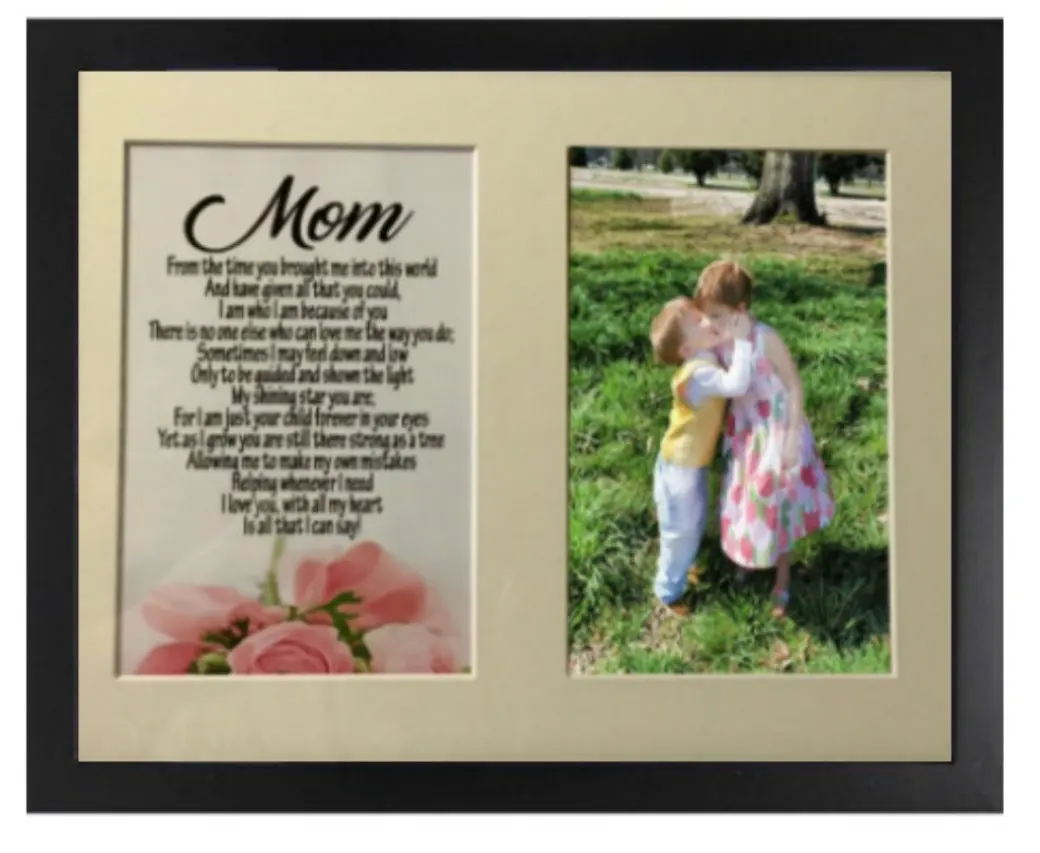 mother son wedding picture frame