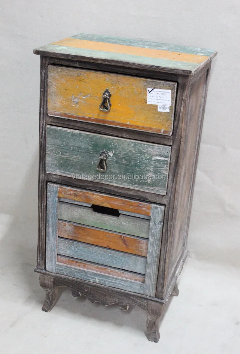 Rustieke oude vintage antieke teruggewonnen en gerecycled massief ...