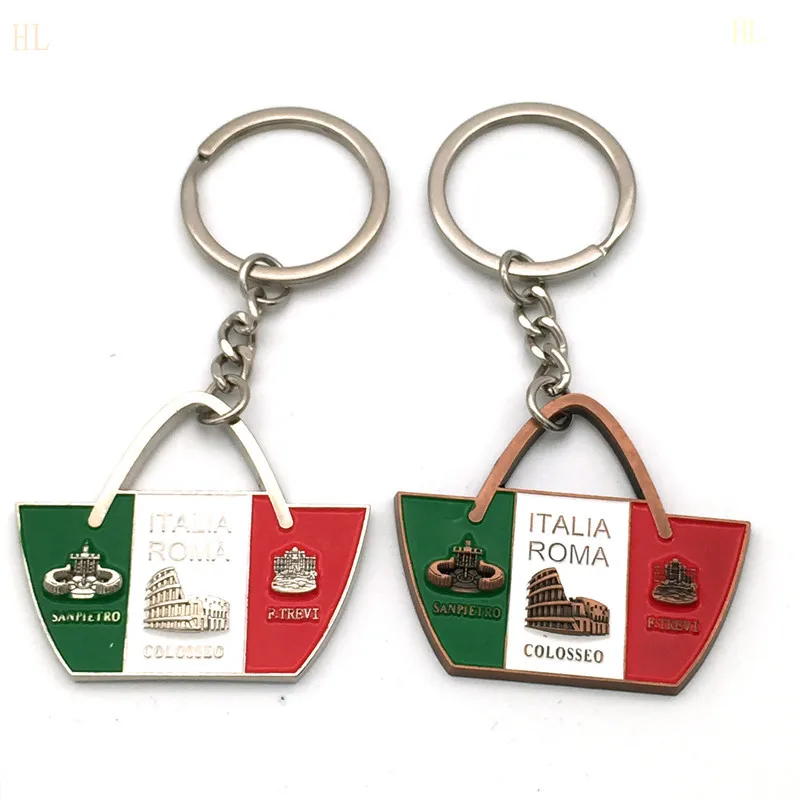 Custom Italy Tourist Keychain Manufacturers In China Buy Keychain