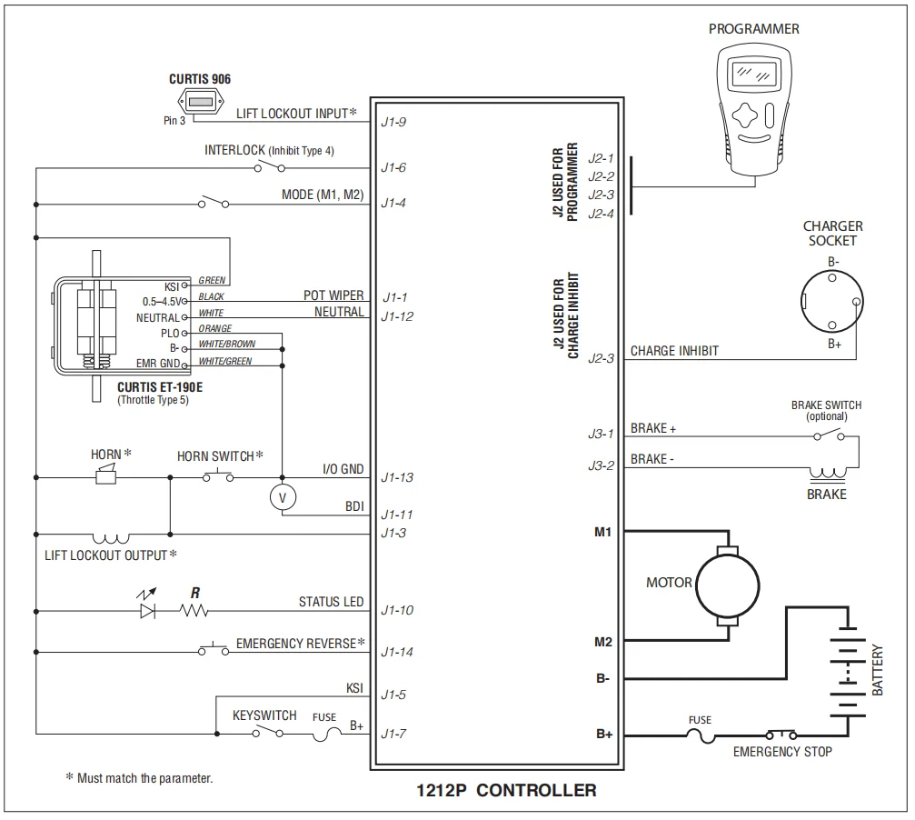 管状电机控制器接线图图片