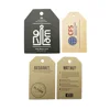 Personalised Paper Novelty Hang Tags custom coated paper card with hole