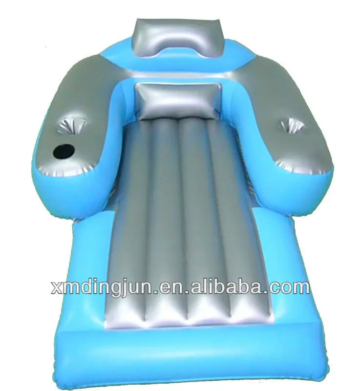 inflatable water air lounge, water bed mattress, water mattress,water