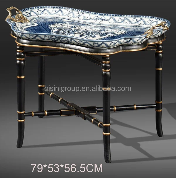 Elegant Hand Painted Blue And White Porcelain Table Lamp,Royal