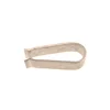 Metal flat U nut clip, flat spring clip.