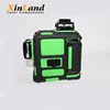 New Product 3D Cross Green Rotating 532nm 12 Line Laser Level 360 Degree