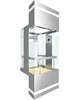 ALD small glass panoramic elevator / gearless machine sightseeing lift(ALD-GC16004)
