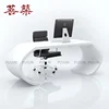 Solid polymer countertops compact office furniture