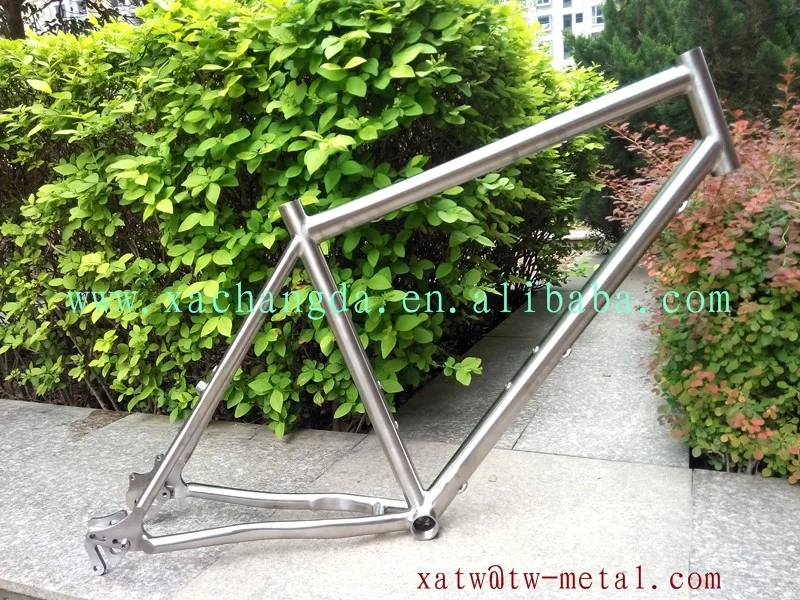 Titanium Mountain Bike Frame Rohloff Dropout Titanium Frame Bicycle