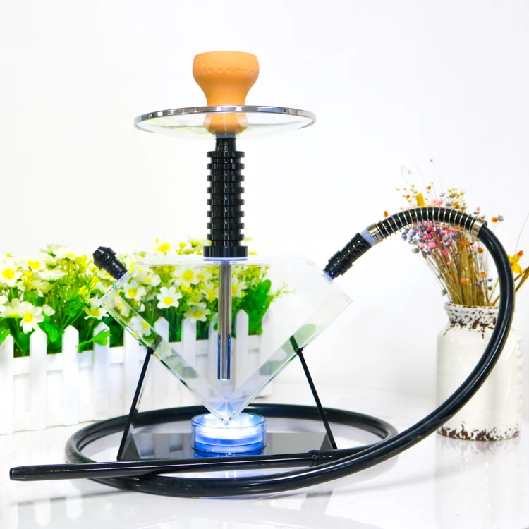 Wholesale Hookah Shisha With Led Nargile Chicha Sheesha Flavour Shaped