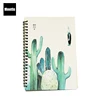 High Quality Funda Para Five Subject Concise Notebook Cactus Notebook