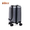 18.5/21.5inch vanity case luggage abs pc trolley suitcase luggage with front pocket
