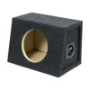 MDF Car Audio Universal Wedge 15" Single Sealed Speaker Enclosure Boxes Truck