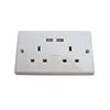 uk double ac 110 usb shenzhen socket factory usb wall socket