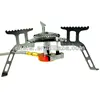 Picnic Camping Stove Cooker Gas-Powered Portable Folding Gas Stove Burner for Cooking