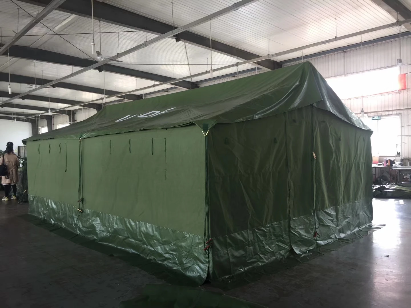 4x6 Double Roof Army Tent Updf Uganda Military Tent - Buy Uganda ...