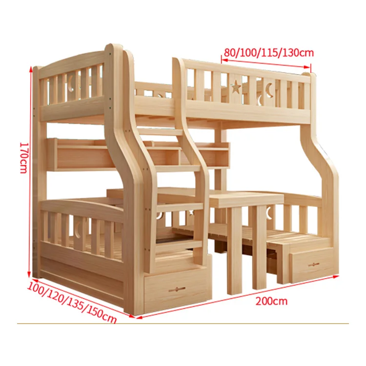 bamboo bunk bed