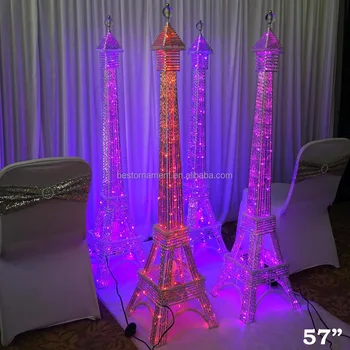 57 Tall Led Lights Eiffel Tower Centerpiece For Wedding Party Home 57 Tall Led Lights Eiffel Tower Centerpiece For Wedding Party Home Decorations