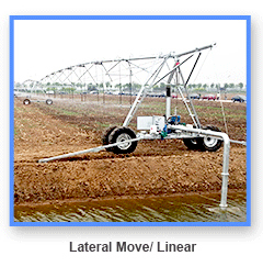ditch feed linear irrigation system