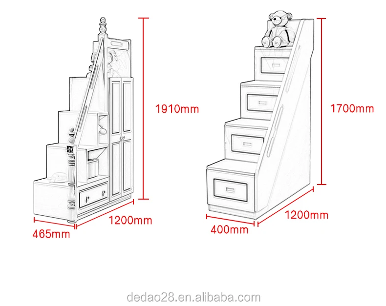 New Children Tatami Mat Bed Children Bed Design Hot Sale Wooden Bunk