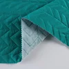 2019 New design super soft striped pattern lining polyester quilted fabric for garment