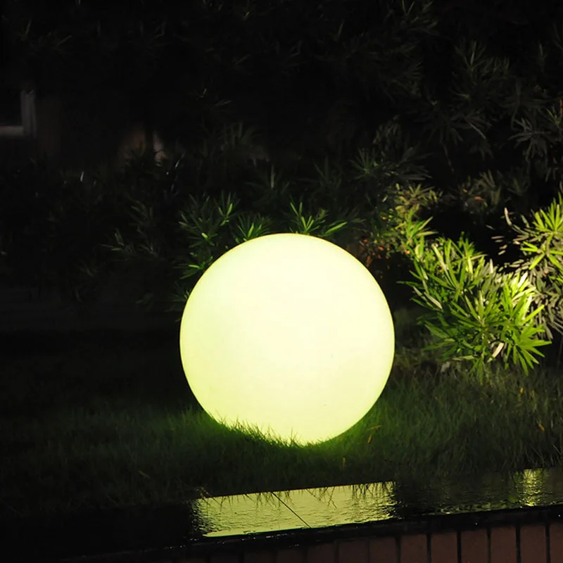 2018 Hot Led Round Ball Outdoor Light With Wireless Remote Control Portable Lights