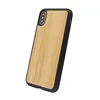 bamboo back cover for iphone X case