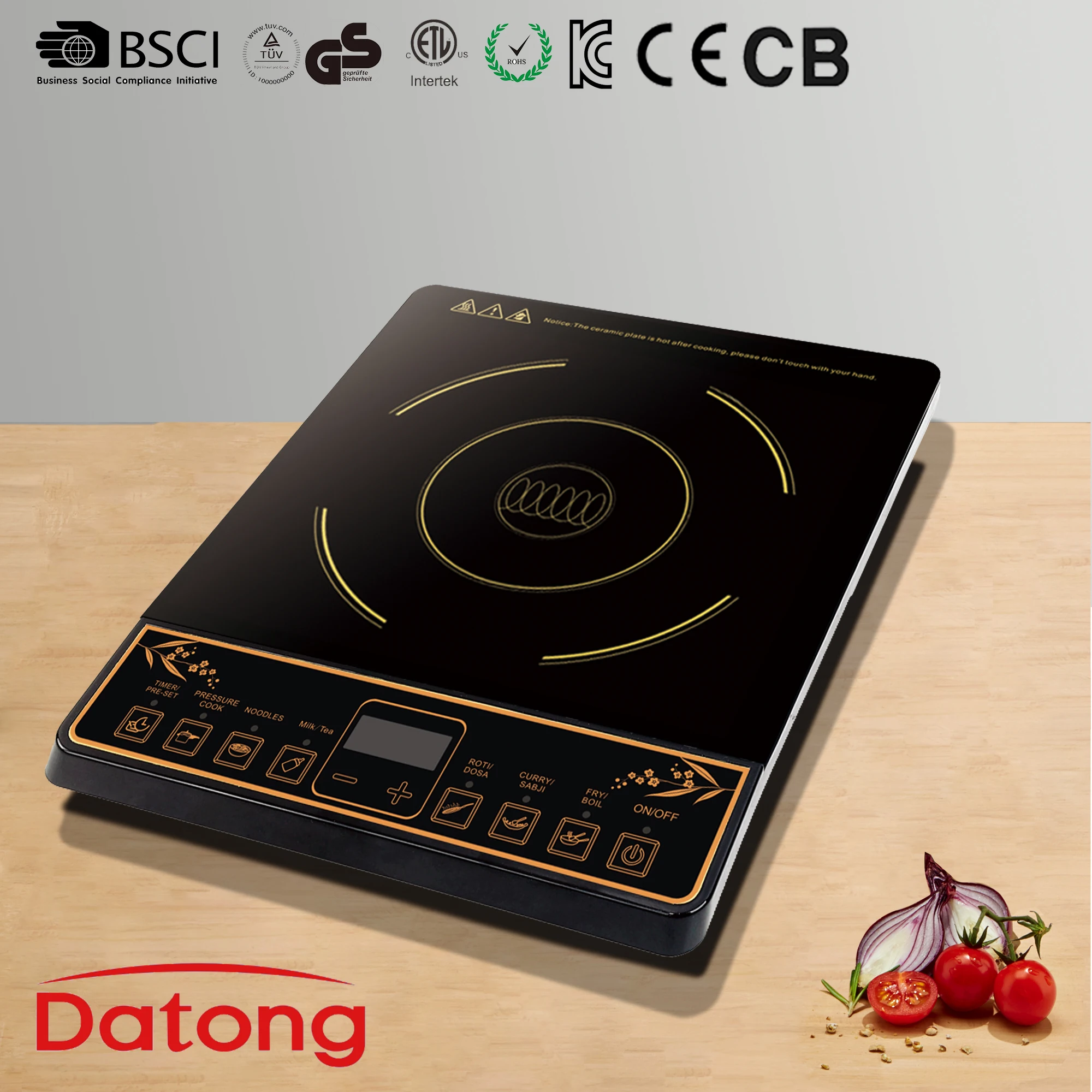 Energy Saving Clean Smoking Electric Portable 2000 Watt Induction