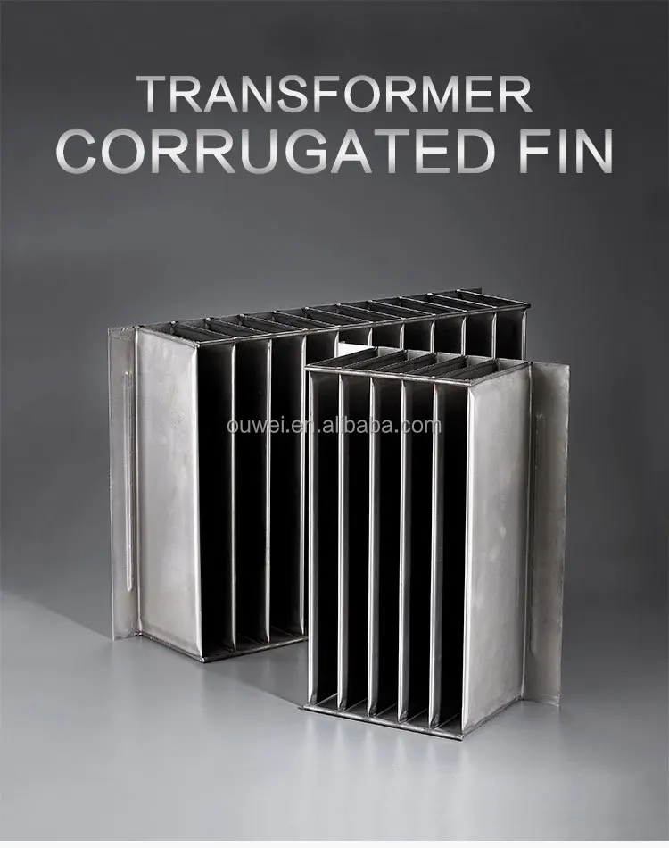 corrugated fin