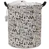 Custom print animal other home storage / laundry basket collapsible / panda laundry hamper