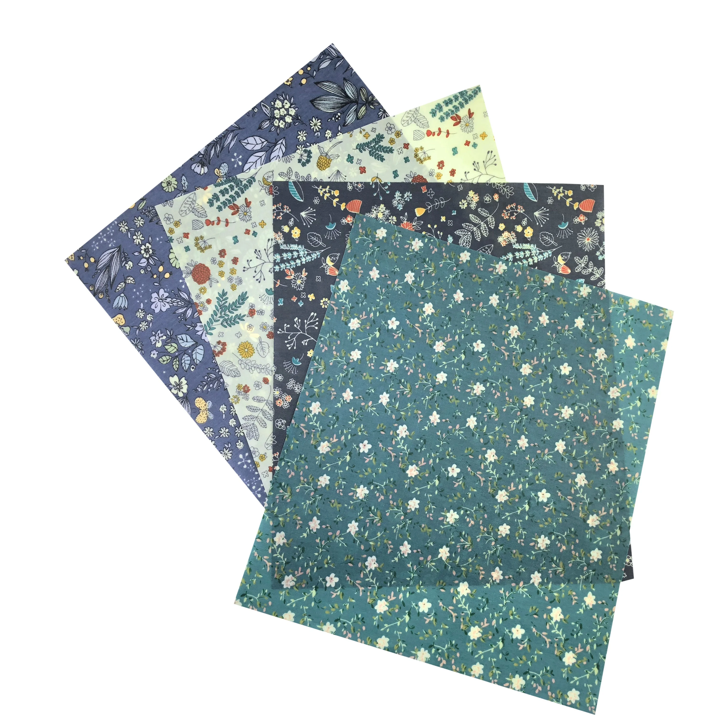 Beeswax Food Wraps and Reusable Produce Bags 3 Piece Bundle Eco-Friendly Sustainable Food Storage Small, Medium, Large Sizes
