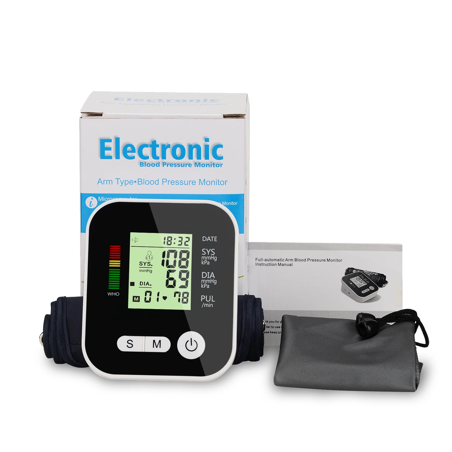 Factory Direct Sell A Smart Blood Pressure Monitor Bp Machine With Usb