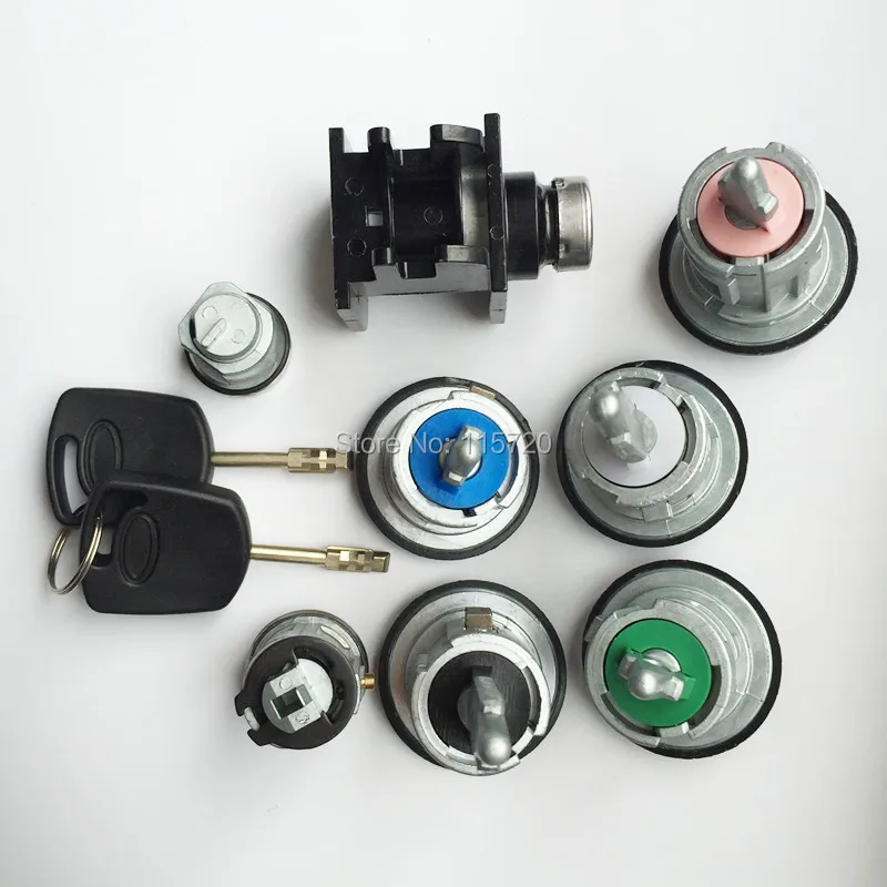 Autoshoppingcenter DOOR KEY Ignition Bonnet LOCK SET for TRANSIT MK7 2006-2011 2.4 2.3 2.2 4874508