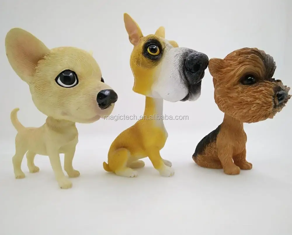 Resin Bobble Kepala Anjing