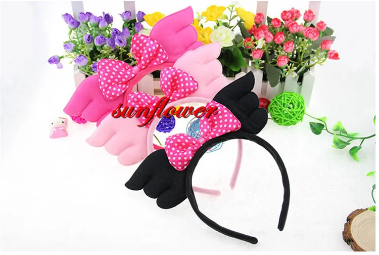 Angel Wings Fairy Bowknot Headband Head Band font b Fancy b font font b Dress b