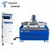 multi head 1500*3000mm vacuum table wood mdf acrylic cnc router for sale