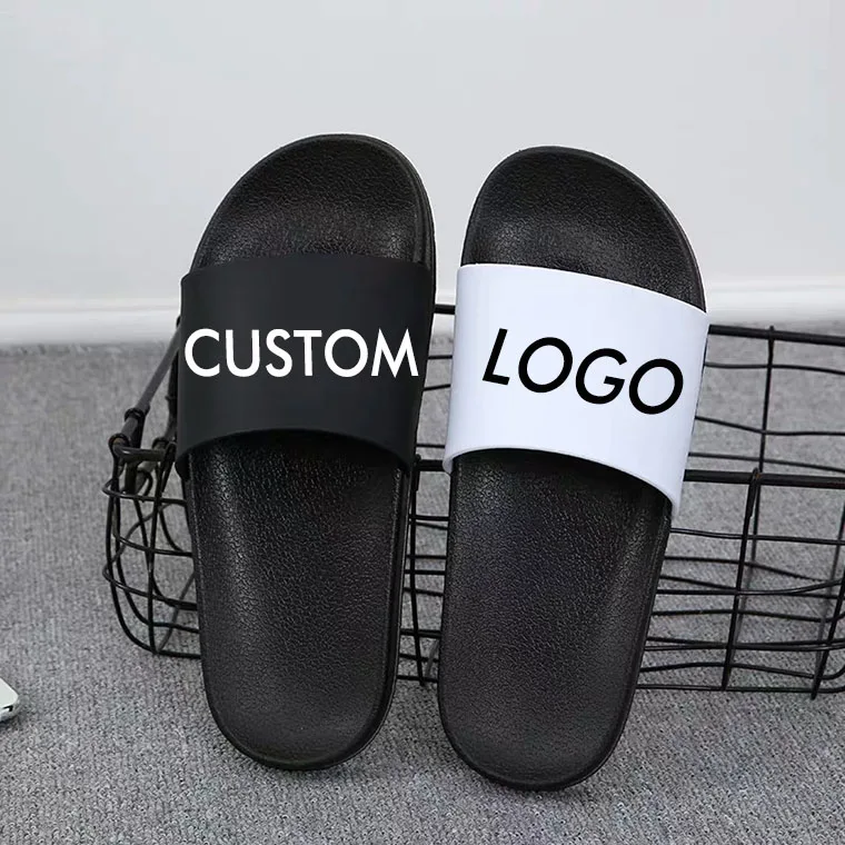 Custom Slippers Blank  Custom Slide  Sandals  With Logo Buy 