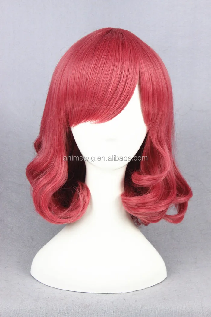 girls red wig