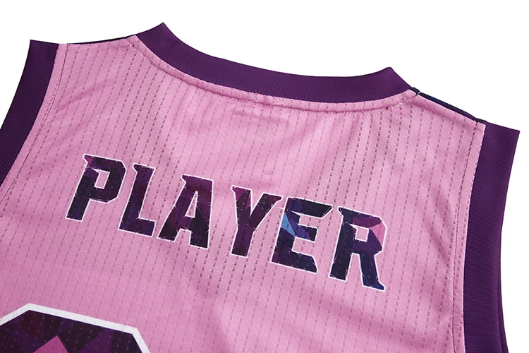 Source Healong Pink Basketball Uniform Dye Sublimation Manufacturers Design  Custom Basketball Jerseys on m.