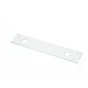 Custom logo CNC corner laser cutter thin aluminum metal plate process