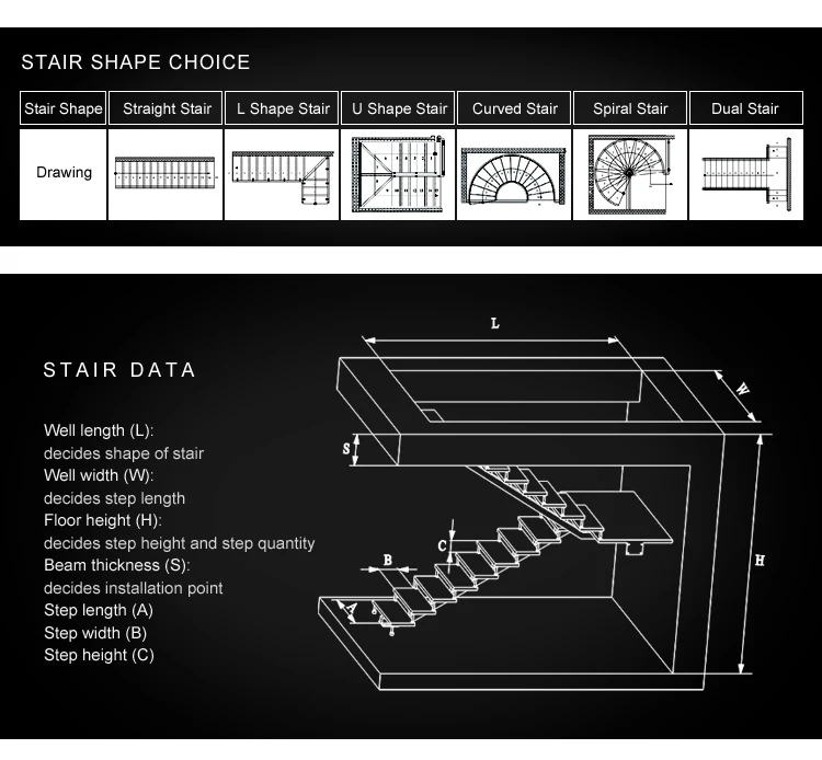 decorative automatic led stair lighting design glass tread straight