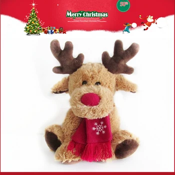 christmas reindeer stuffed animal
