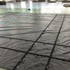 custom size 18oz black color coil tarp