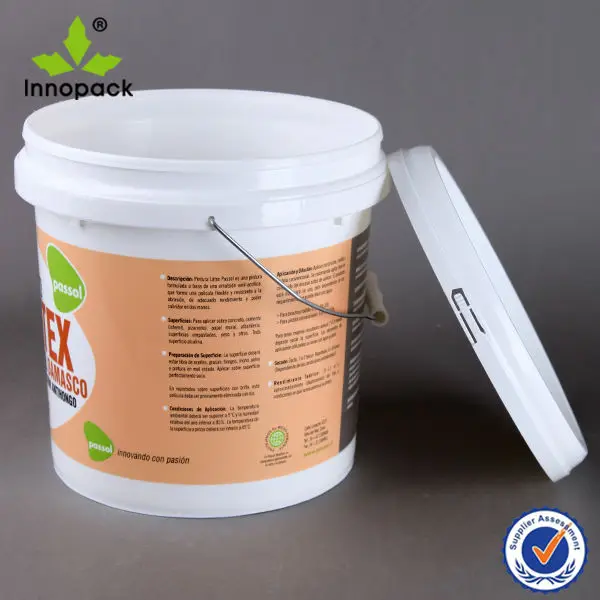 Printing 10l Plastic Tub With Lid Virgin Pp Wholesale For Paint Buy