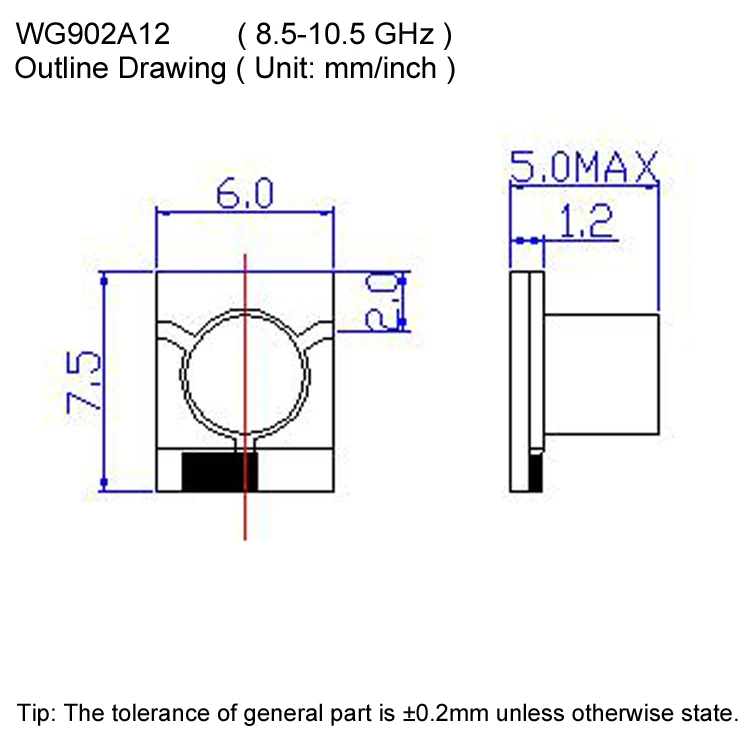 RF TYT High Isolation Microstrip Isolator