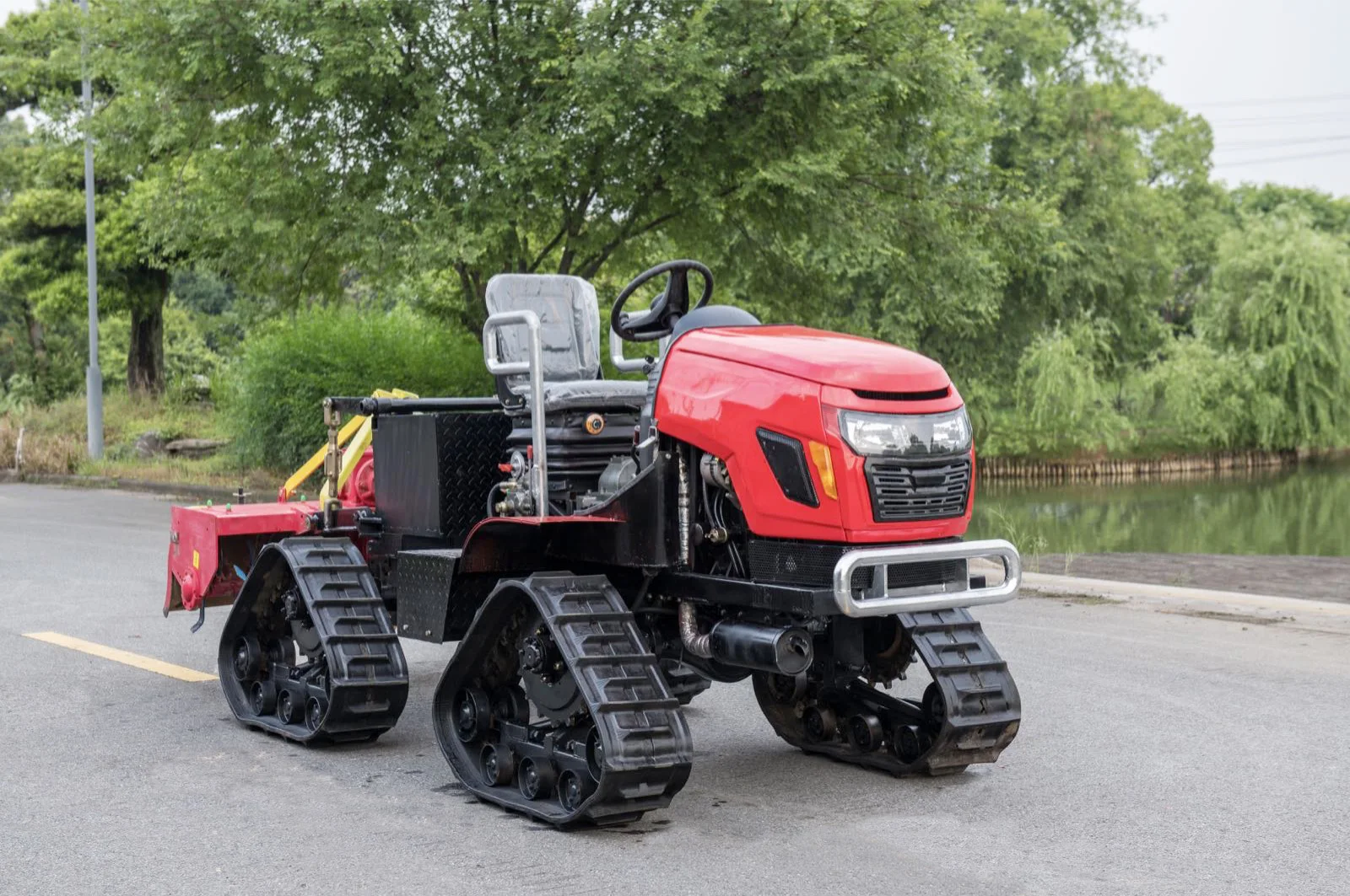 Garden Articulated Crawler Type Transporter Tractor Buy 4wd Tractor