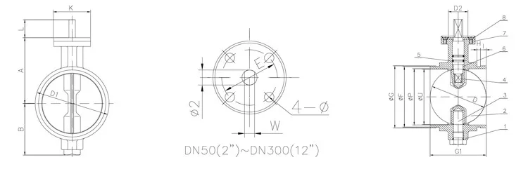 Обратный клапан dn300