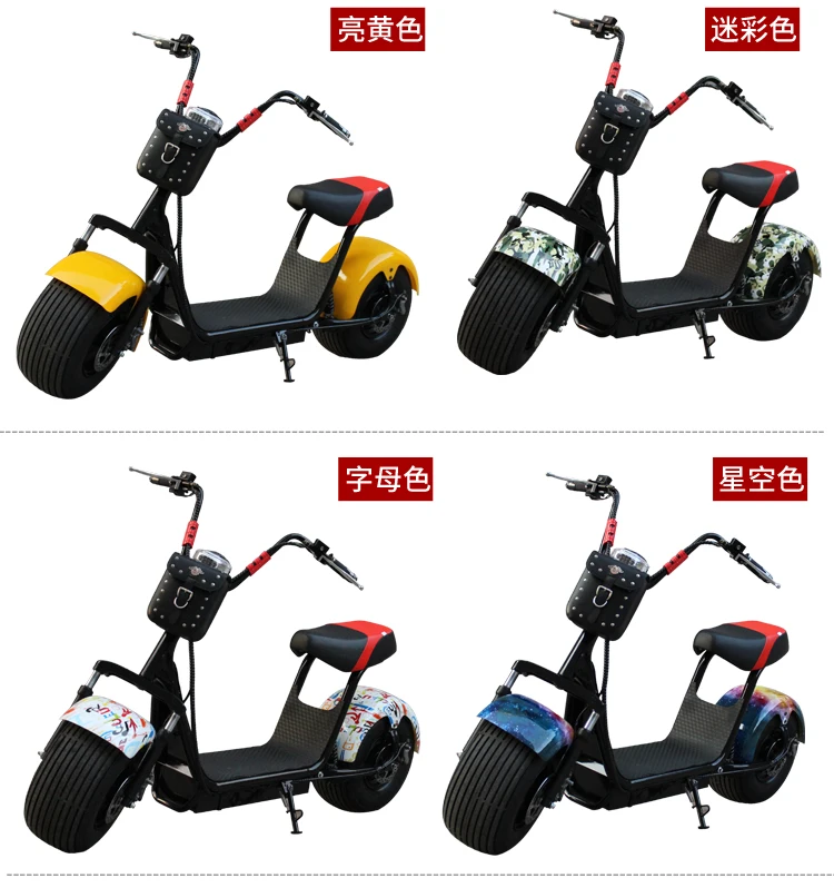 French Alibaba 60v 800w Electric Citycoco Scooter With Good Aftersale