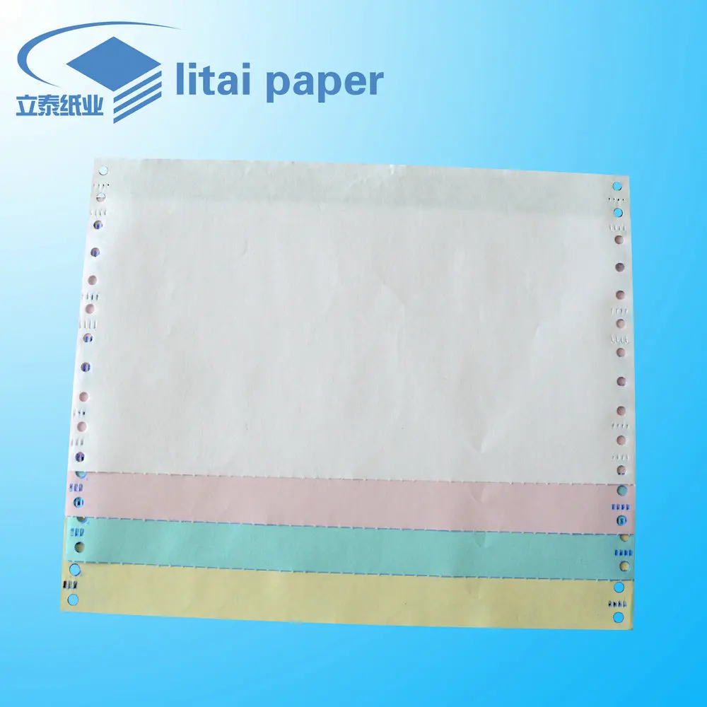 ノーカーボン紙連続フォーム連続紙ミルncr紙から1 6コピー Buy ノーカーボン紙 Ncr紙 3 層カーボン複写紙 Product On Alibaba Com