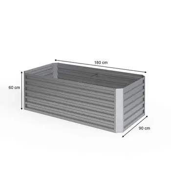 Luxury Galvanized Steel Garden Bed,Garden Bed - Buy Garden Bed,Planting