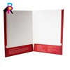 New design custom printed full color nice design business folder